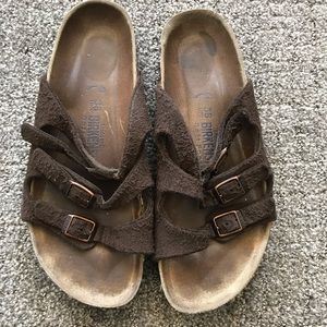 Three strap Birkenstocks